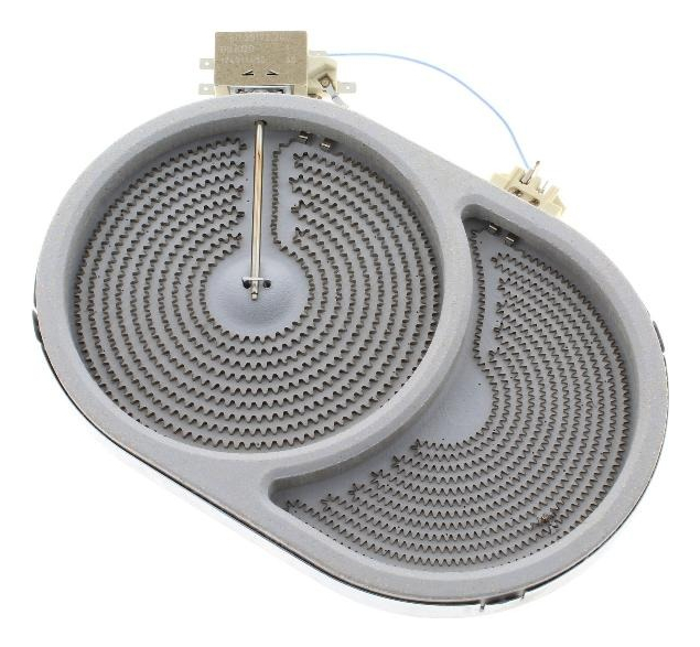 Resistencia Doble Central Vitro Ceramico Para Anafe Ariston