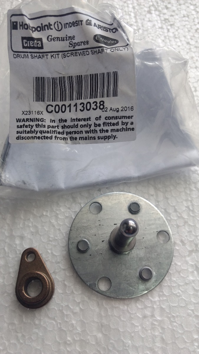 Kit Eje Secarropa Ariston Asl As60 Aqcf - Imagen 2