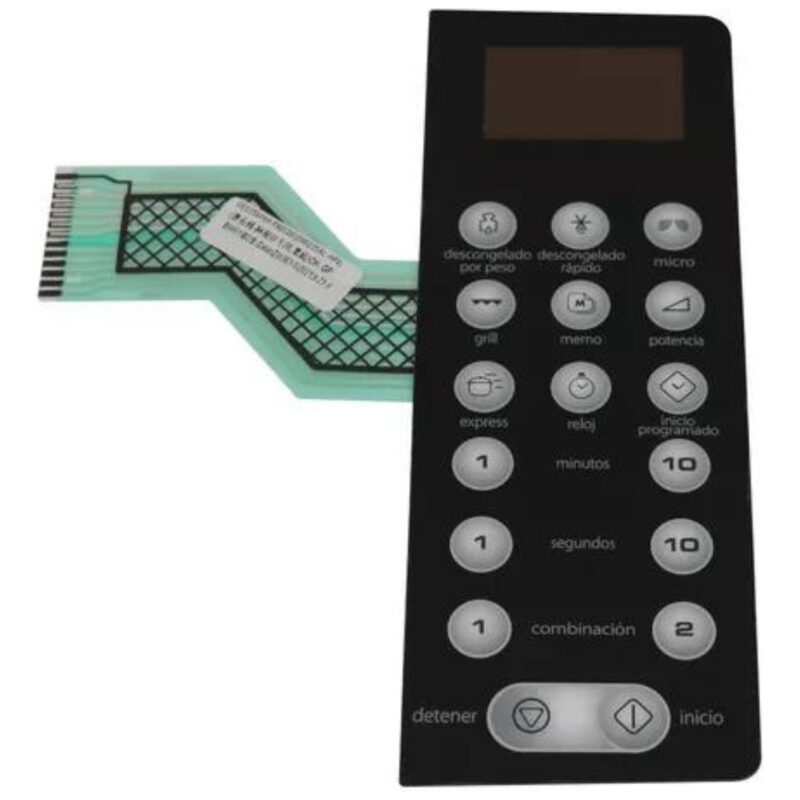 Membrana Teclado Microondas Whirlpool Wmd25gs Original