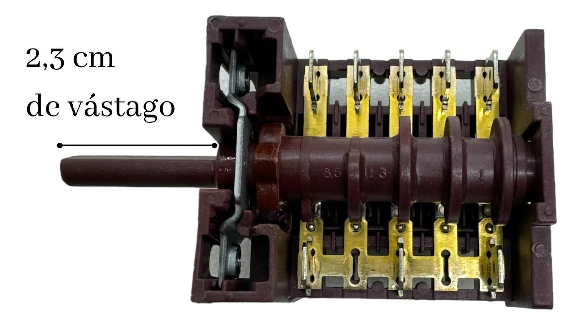 Llave Selectora 4 Funciones Para Cocina Florencia 8637 8637e - Imagen 4