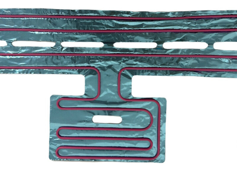 Resistencia Canaleta Aluminio P/ Heladera Whirlpool Wre48d