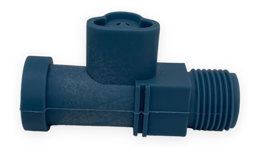 Venturi Plastico 5/8 Diam 4.00 Interior Celeste Calefon