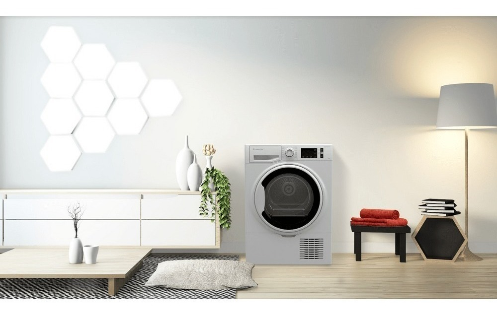 Secadora Carga Frontal Ariston Ntcm108bskag Blanco 8kg Jmc - Imagen 6