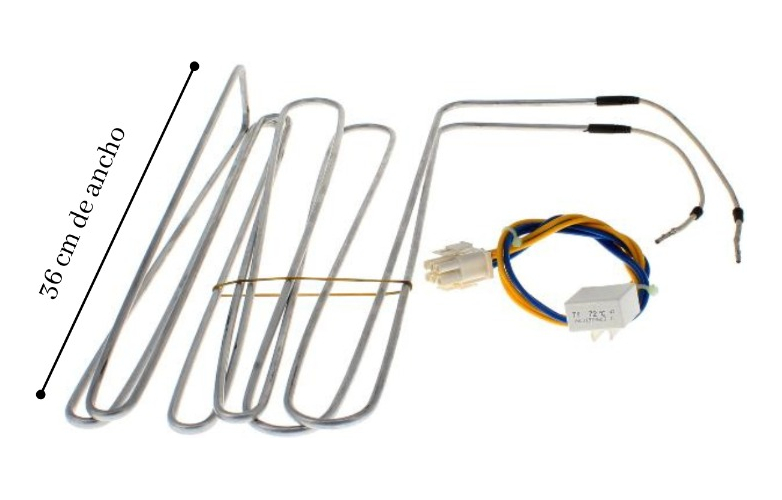 Kit De Resistencia Evaporador Heladera Ariston Mt4011 4511 - Imagen 2