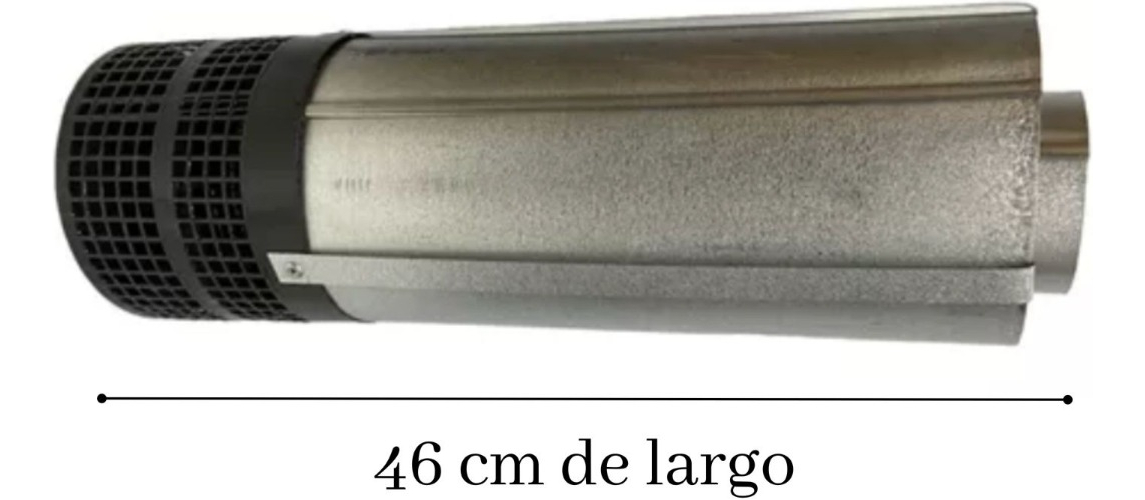 Caño Ventilacion Para Tiro Balanceado 5000 Kcl Calefactor - Imagen 2
