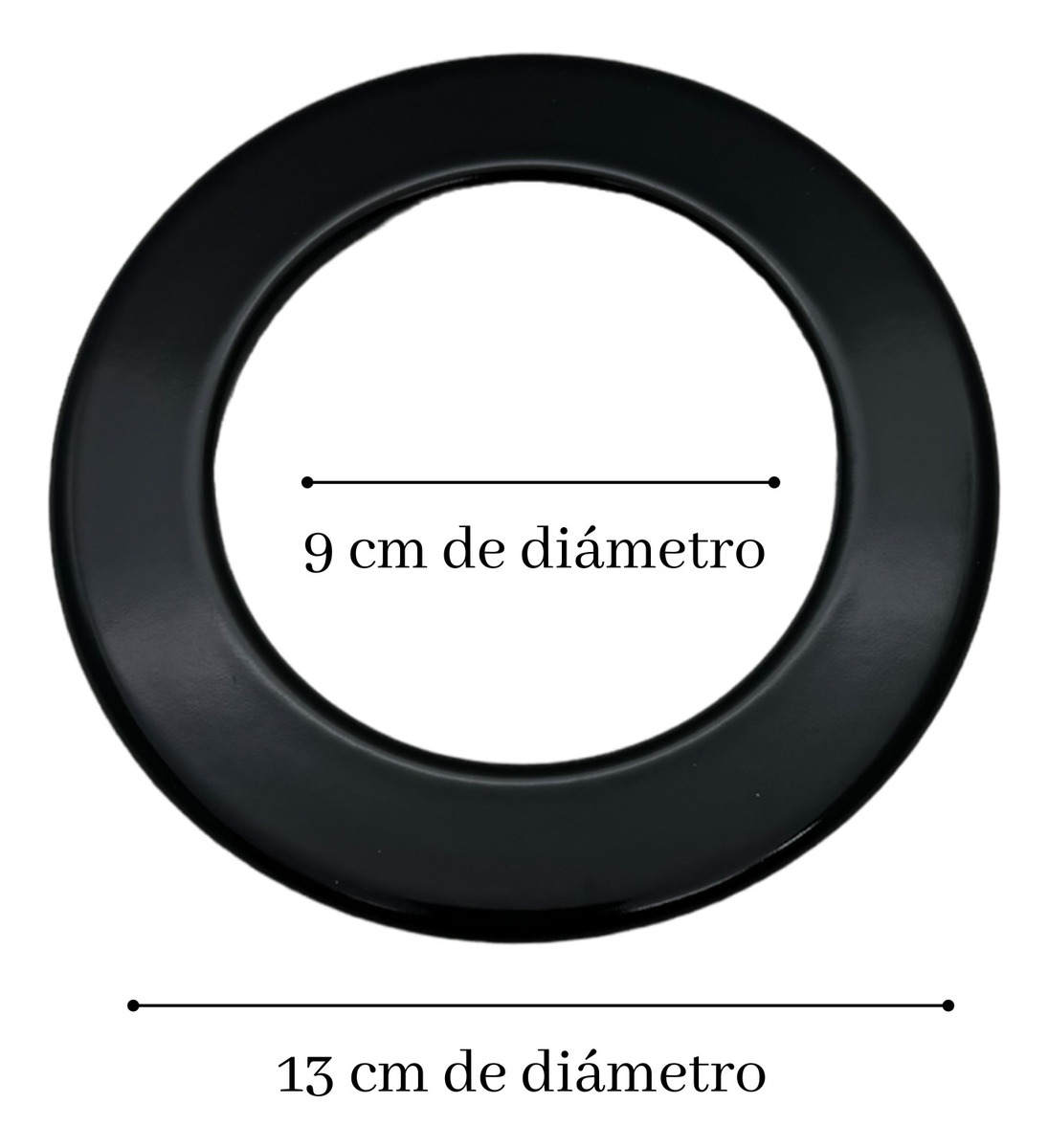 Tapa Quemador Aro Grande Para Anafe Ariston Triple Corona - Imagen 3
