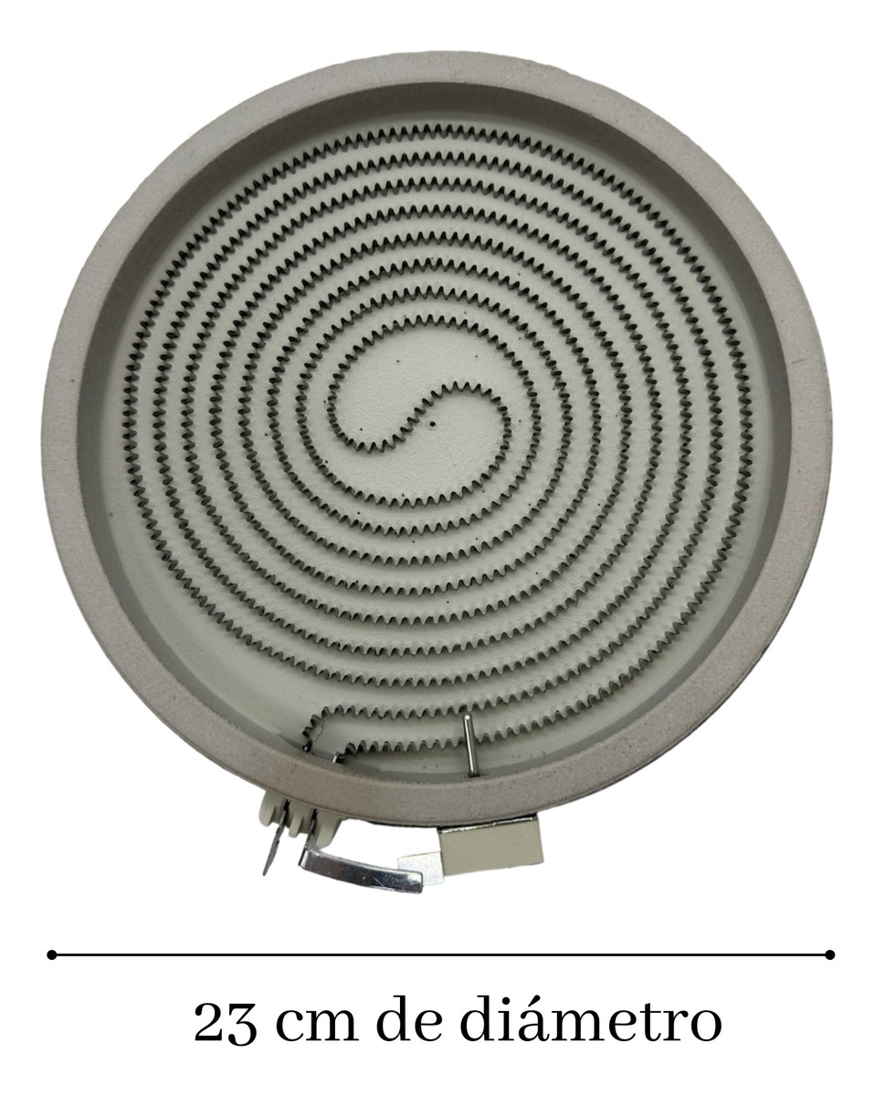 Resistencia 23 Cm Para Anafe Hr611 Ca Ariston Original - Imagen 2