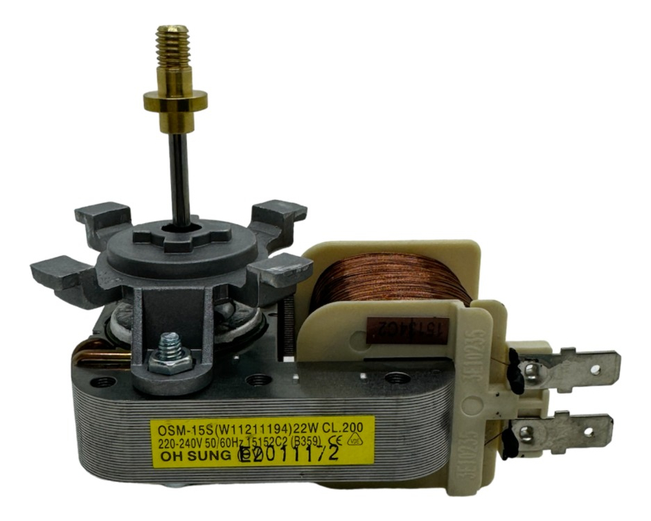 Motor Y Ventilador Convector Para Horno Electrico Ariston - Imagen 3