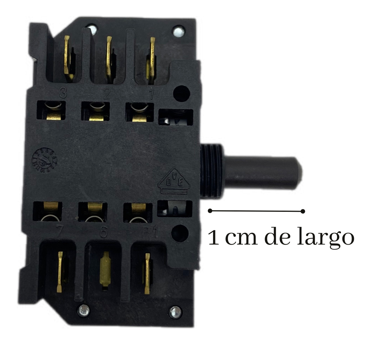 Llave Selector Interruptor Placa Eléctrico Giratorio Ariston - Imagen 3