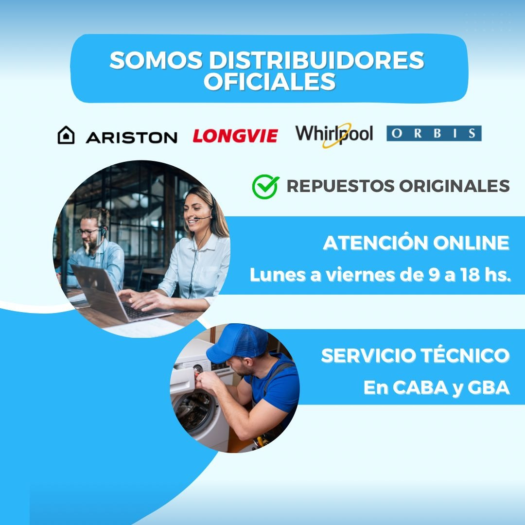 Resistencia Para Secarropas Ariston As60 As600 As700 Is60 - Imagen 5