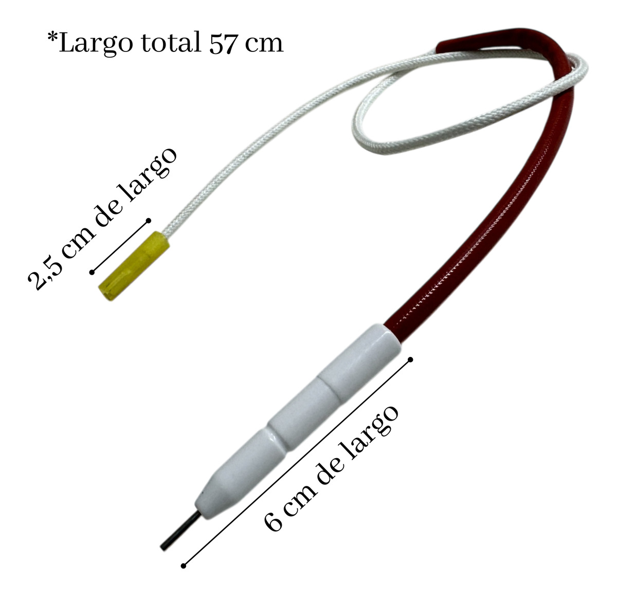 Bujia Encendido C/ Cable Para Horno Whirlpool Wog60ix - Imagen 4