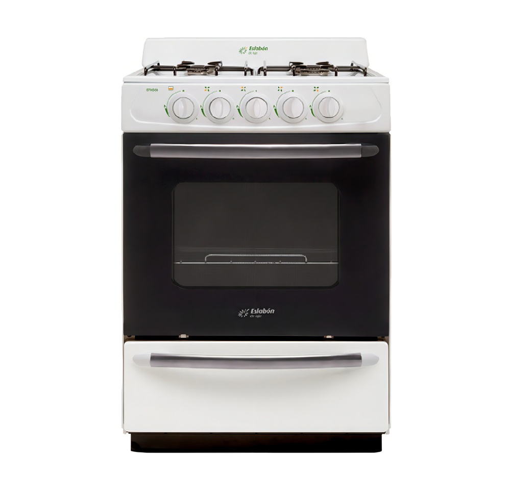 Cocina Eslabón De Lujoefm56nb Color Blanco Con Puerta Con Visor