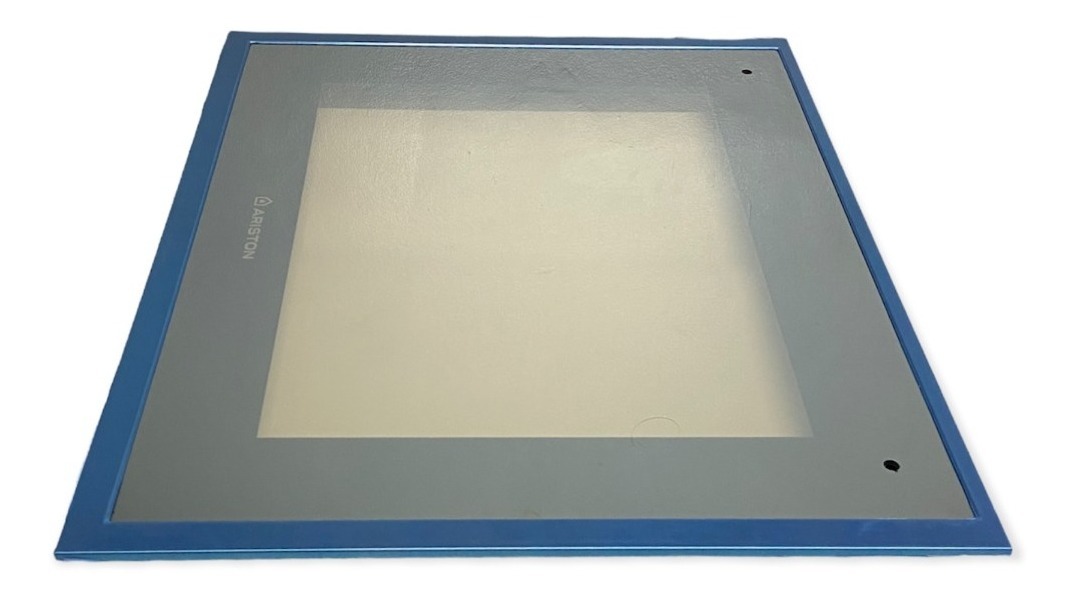 Vidrio Puerta Horno Fk103e Ariston Original Acero Inoxidable - Imagen 2