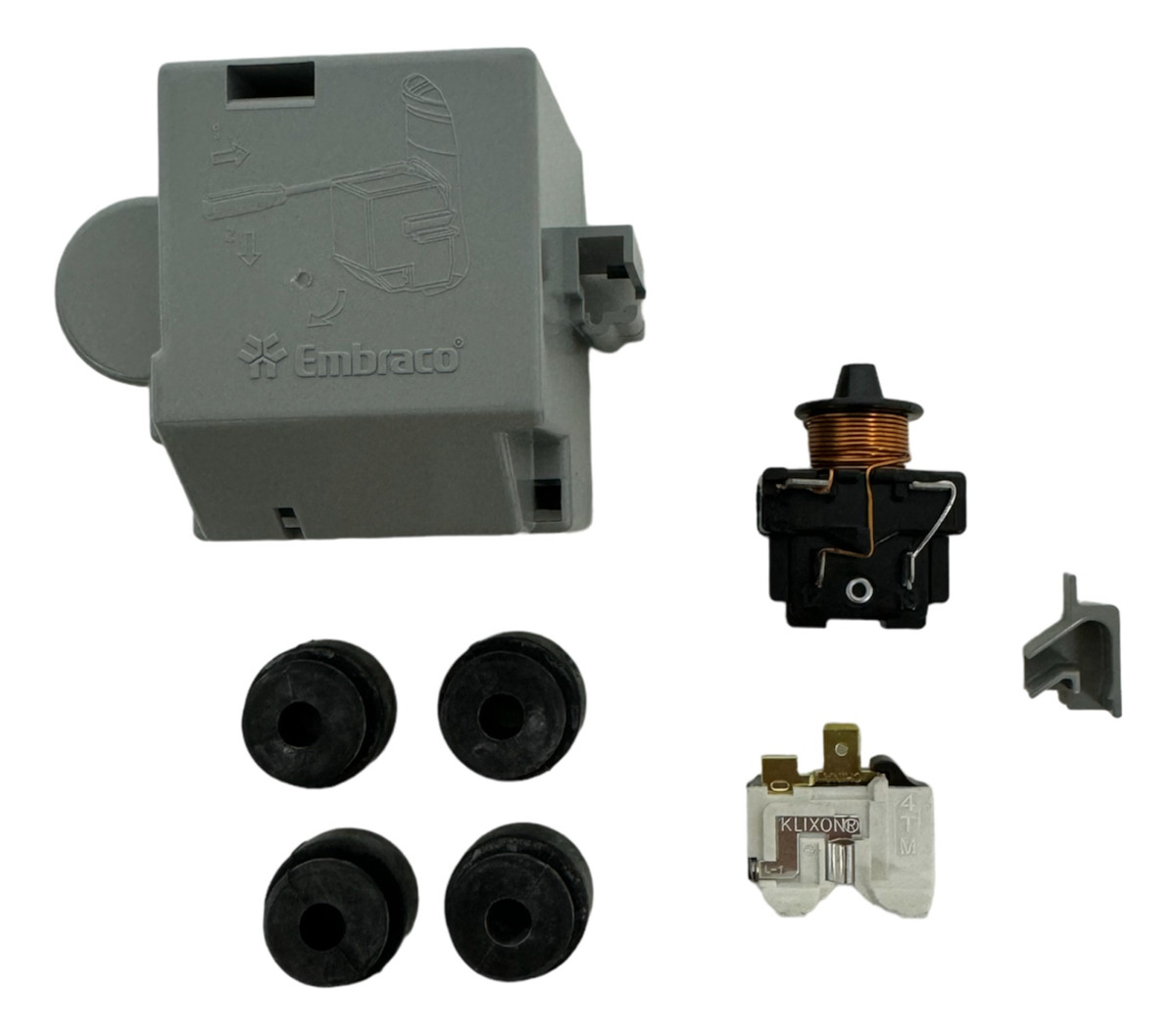 Compresor Ffi12 Hbk 1/3+ R134 Para Freezer Whb53e Whirlpool - Imagen 3