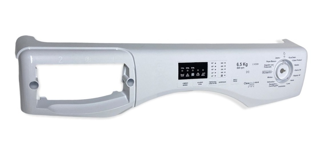 Frente Portamando Con Flex Para Lavarropas Longvie L16508