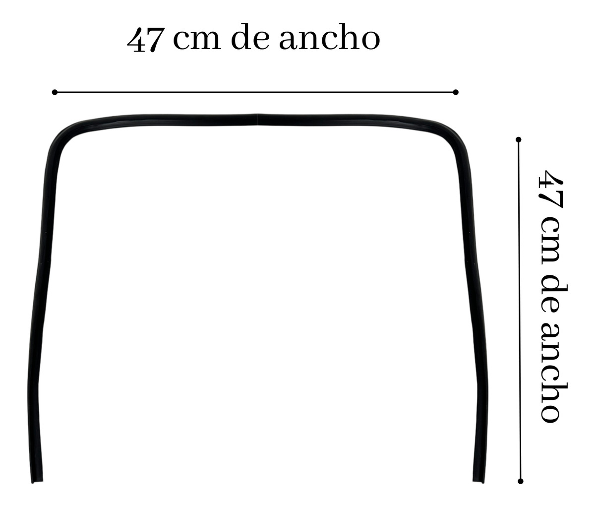 Burlete Para Puerta Horno Ga3124ixa Ariston Original - Imagen 3