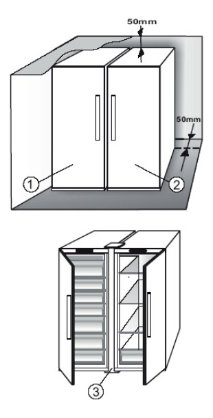 Kit Para Unir Sa8 1d + Ua8 1d Freezer Y Heladera Ariston - Imagen 3