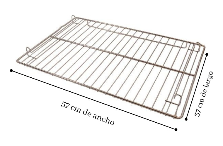Reja Rejilla Para Cocina Ariston Cp0v9 Original 570 X 375 Mm - Imagen 2