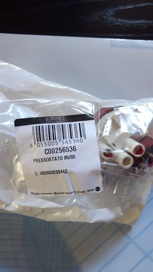 Presostato Lavavajillas Ariston Indesit - Imagen 2