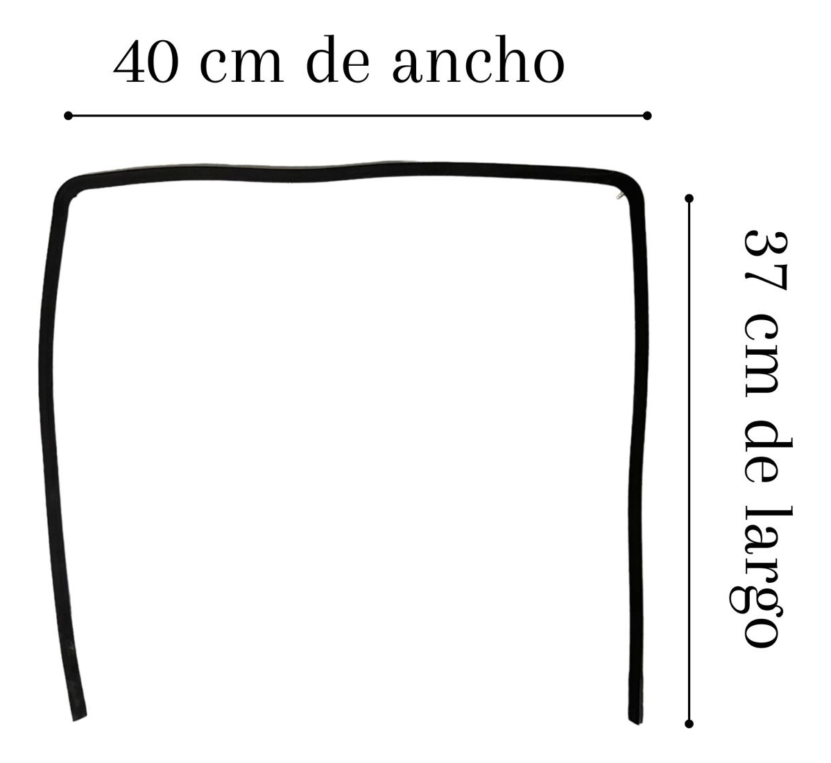 Burlete Puerta De Horno Franke Spar A Gas Longvie 40 X 36 - Imagen 2