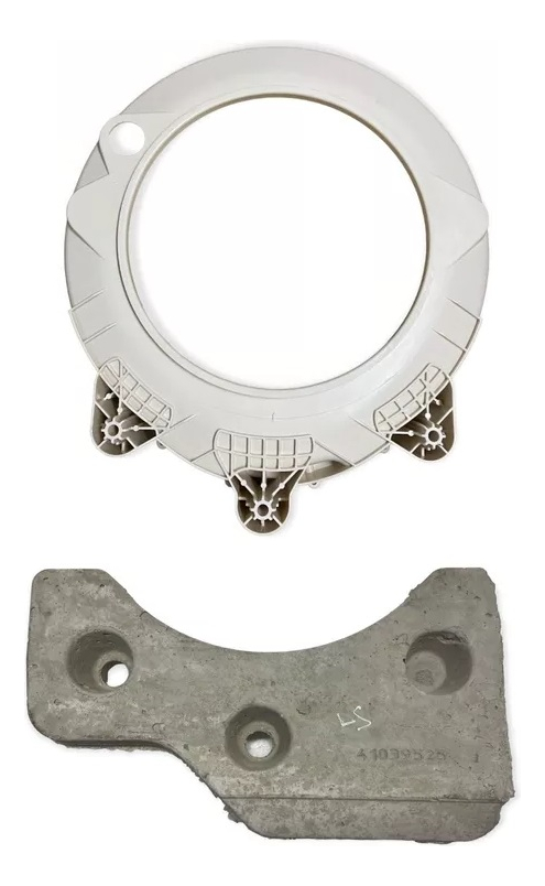 Contrapeso Piedra Con Frente De Cuba Para Lavarropas Longvie