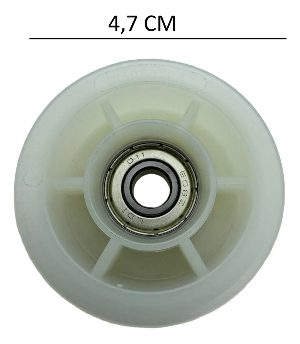 Rueda Tensor Para Secarropas Ariston Original - Imagen 5