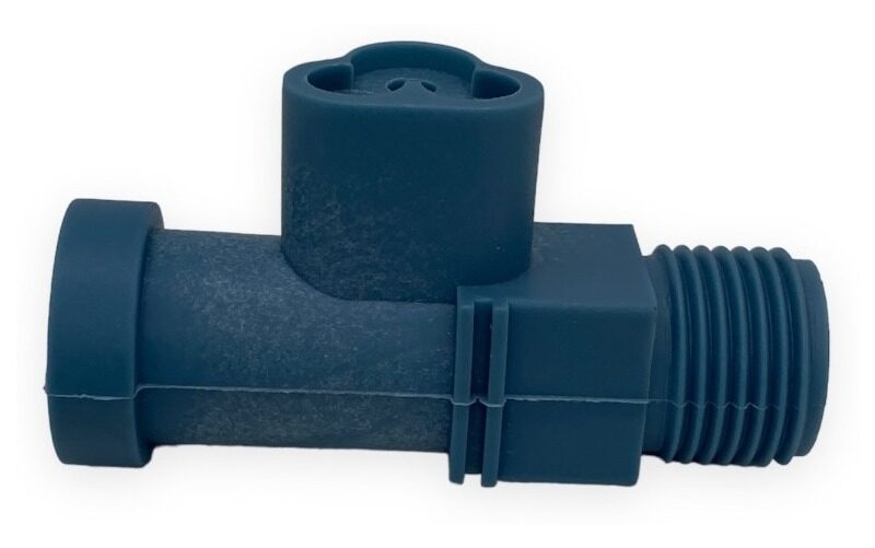 Venturi Plastico 5/8 Diam 4.00 Interior Celeste Calefon