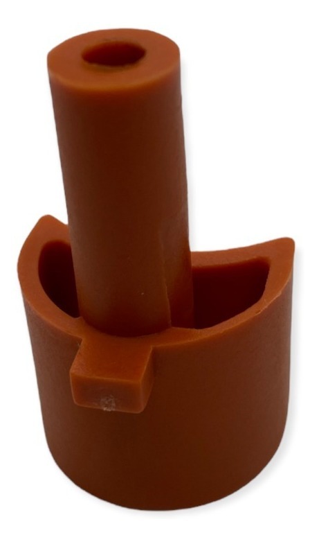 Boton De Encendido Para Estufa Orbis Original Color Naranja - Imagen 3