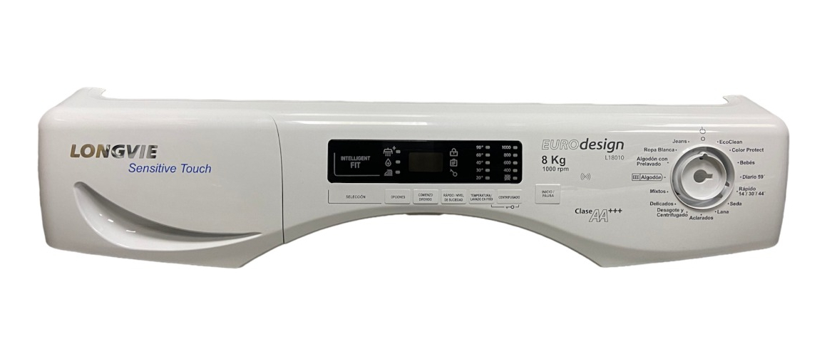 Frente Portamando Con Flex Para Lavarropas Longvie L18010