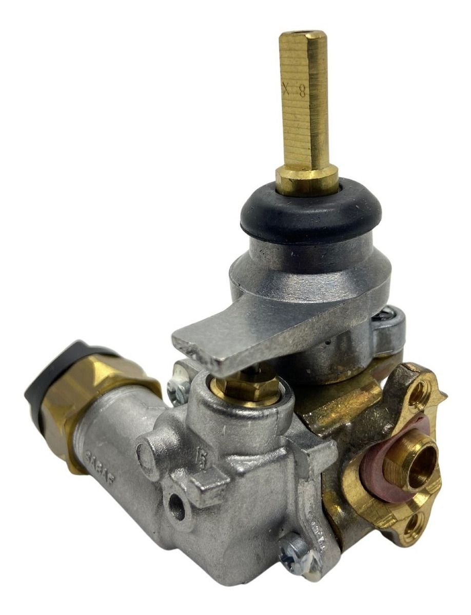 Llave Con Valvula Front.sabaf 39 Para Anafe Ariston - Imagen 4