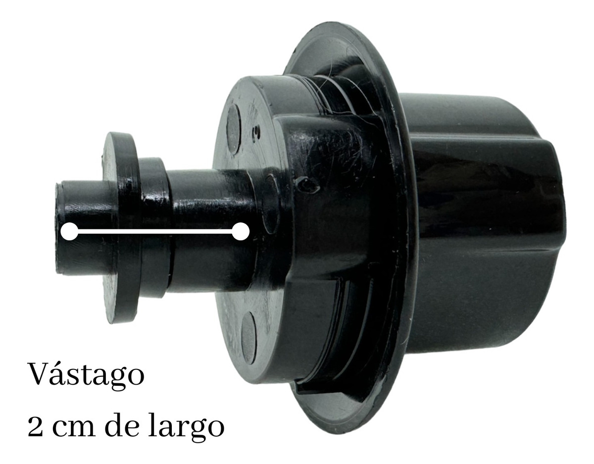 Perilla Para Cocina A Gas 5538f Florencia Negro - Imagen 3