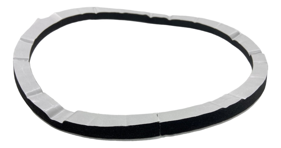 Junta Trasera 17mm Negra Para Secarropas Ariston Original - Imagen 2