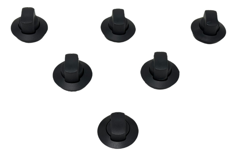 Juego De Perillas Para Cocina Longvie Por 6 Unidades Origina