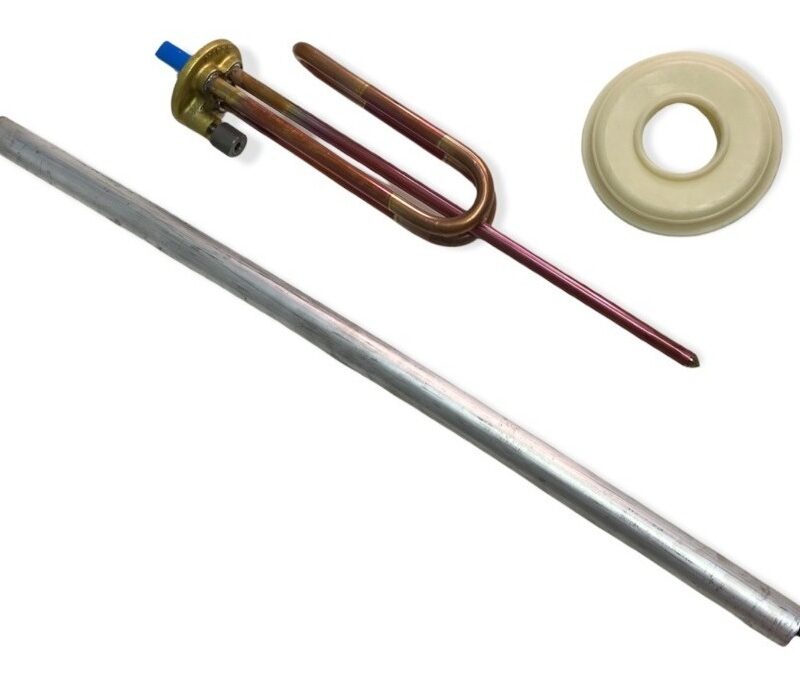 Resistencia Con Anodo + Sello De Goma P/ Termotanque Señoria