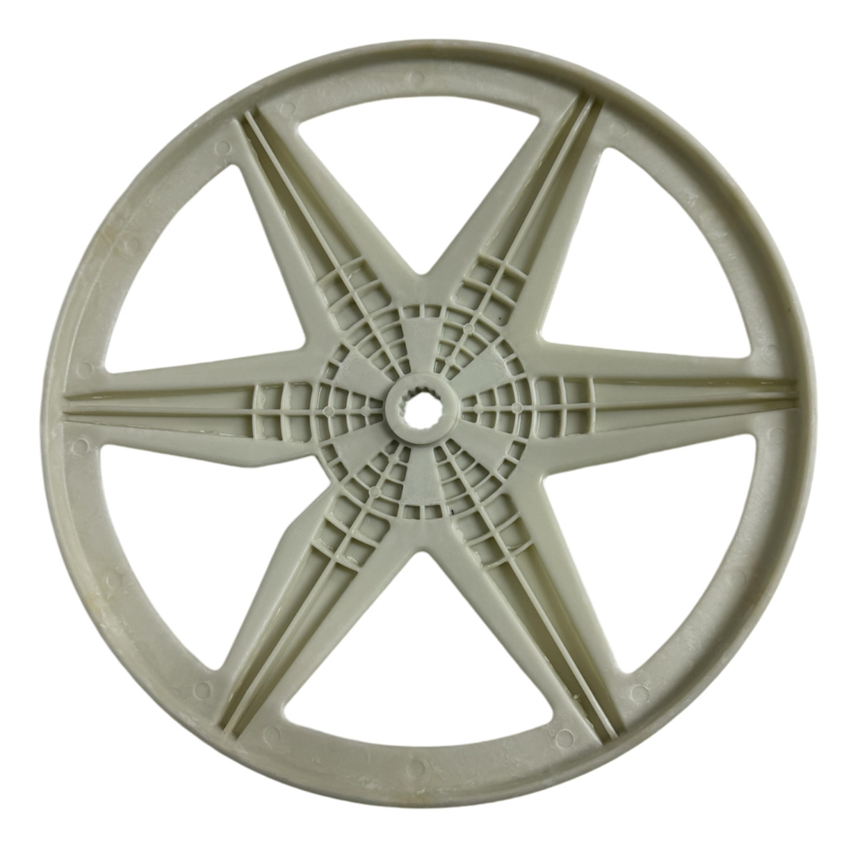 Polea Eje Tambor Estrella Para Lavarropas Longvie De 6-8 Kg