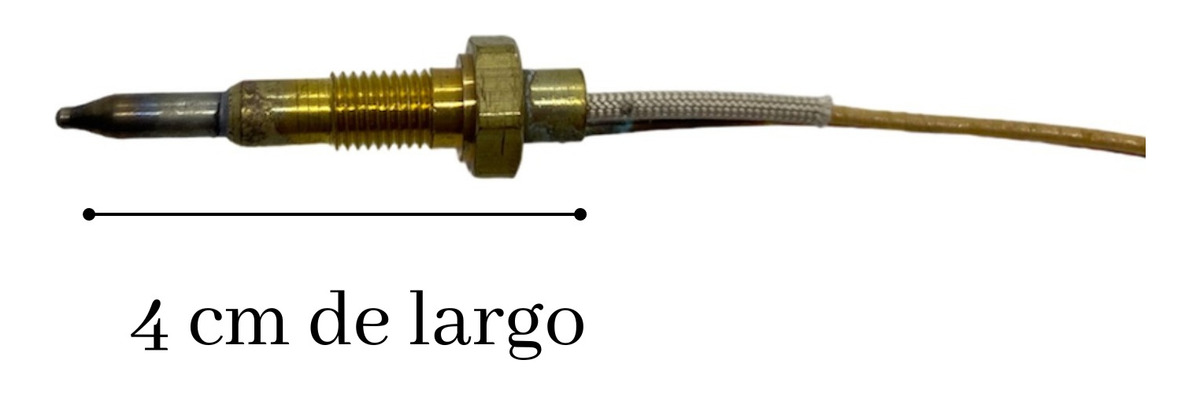 Termocupla Coaxial De Hornalla Para Anafe Y Cocina Longvie - Imagen 3