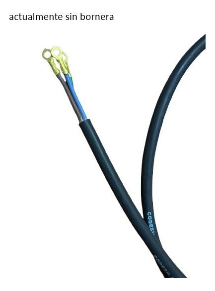 Cable De Linea Con Bornera Para Horno Longvie Original - Imagen 5