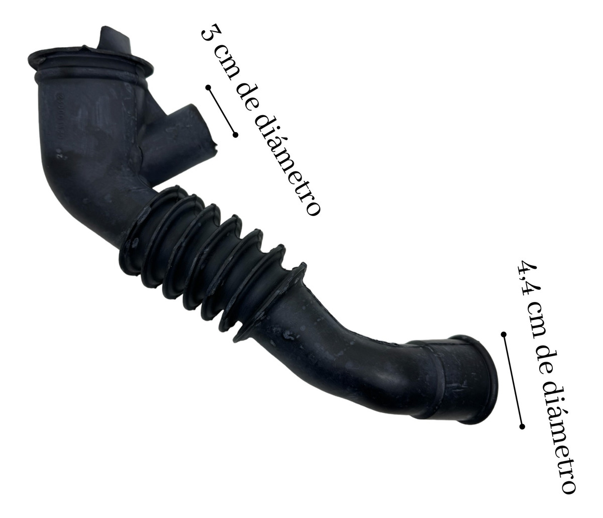 Tubo Desague Cuba Para Lavarropas Af553t1ag Ariston Original - Imagen 2
