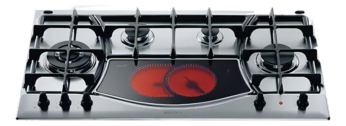 Anafe Con Alimentación A Gas Ariston Ph 941 Mstv (ix) Ag Color Acero Inoxidable - Imagen 8