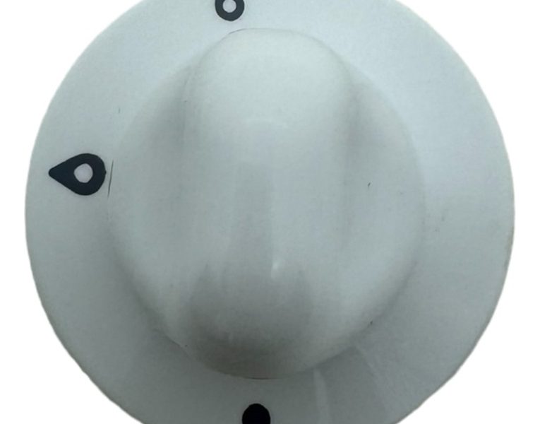 Perilla Mando Para Cocina A Gas Ariston Blanco Original