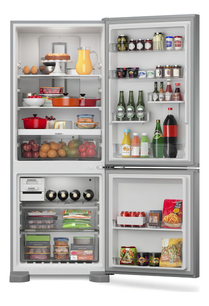 Heladera Whirlpool Wre57ck No Frost Inverter 449l Platinum - Imagen 4