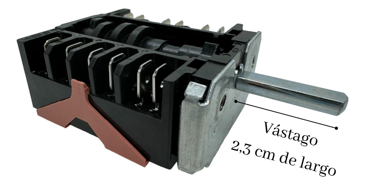 Llave Selectora De Hornalla Cocina Electrica K3e51xa Ariston - Imagen 2