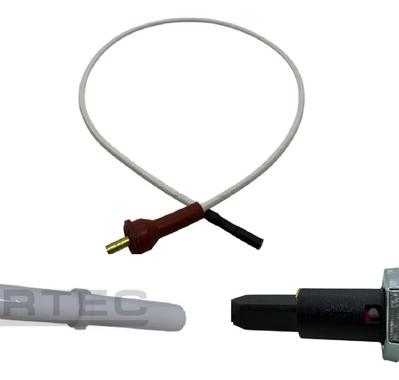 Cable Con Piezoeléctrico Chispero Estufa Longvie C/ Bujia