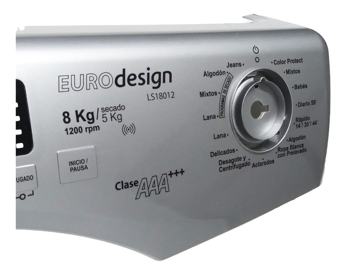 Frente De Mandos Con Flex Para Lavasecarropa Longvie Ls18012 - Imagen 4