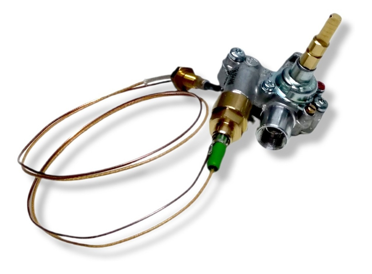 Robinete + Termocupla Para Anafe Coaxial Longvie Original - Imagen 2
