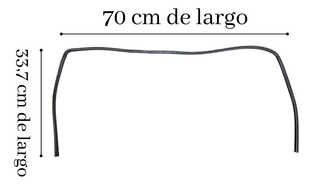 Burlete Para Puerta Horno Cocina C09sg1x Ariston - Imagen 3