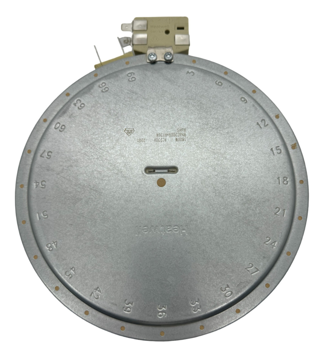 Resistencia P/ Anafe Vitroceramico 20 Cm Diametro Orbis - Imagen 4