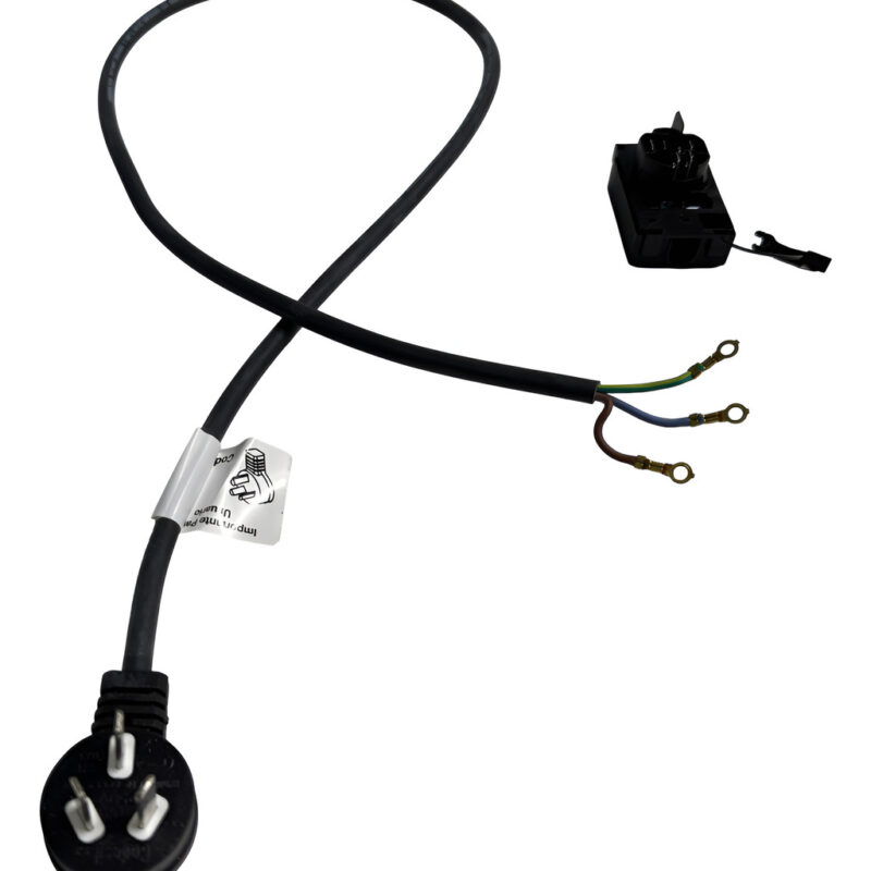 Cable De Linea Con Bornera Incluida Para Horno Longivie
