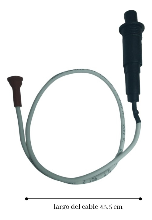 Cable Con Piezoeléctrico Chisper Para Estufa Longvie - Imagen 3
