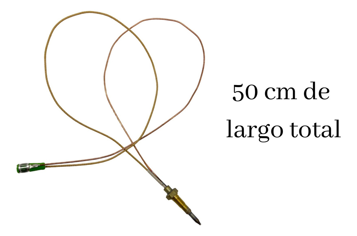 Termocupla Coaxial De Hornalla Para Anafe Y Cocina Longvie - Imagen 2